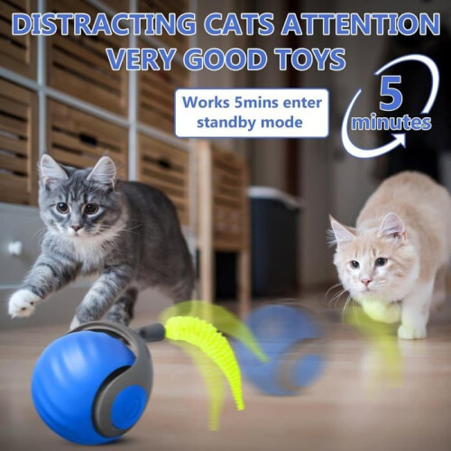 2.0 Cat Toy 2025 - Smart Interactive Cat Ball - Three Switching Modes - Relieves Anxiety 2
