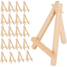 Mini easel, 20 pieces, multifunctional, for small canvases, 381
