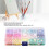 Cute Push Pins - AKOZON - 1 Box - 15 Colors - Flat Head - Decorative 3
