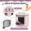 Electric pencil sharpener with battery-powered container, non-slip, double hole, automatic electric pencil sharpener for 3