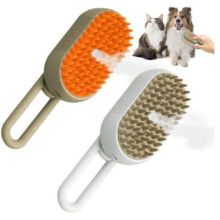 2er-Set Katzenbürste, Dampfbürste für Hunde und Katzen, 3-in-1-Sprühmassagekamm für Katzen, Dampfbürste für Katzen zur Massage