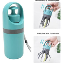 Portable Dog Poop Scoop - Built-in Bag Dispenser - Ergonomic - Lightweight and Durable