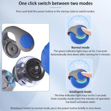 2.0 Cat Toy 2025 - Smart Interactive Cat Ball - Three Switching Modes - Relieves Anxiety (Blue)