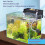 Black Acrylic External Aquarium Filter, Wet/Dry Separation, Small Silent External Aquarium Filter, Overflow 1