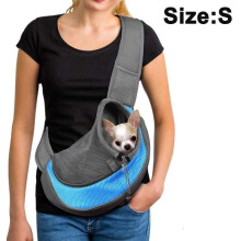 Dog carrier bag, breathable and padded shoulder strap, pet handbag, suitable for dogs and cats