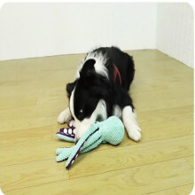 Anti-demolition plush pet toy, soft sound, boredom companion, octopus, large and small dog, house