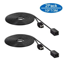 SNES Extension Cable [2-Piece], 3.0M / 10ft SNES Mini Extension Cable for Nintendo Controller