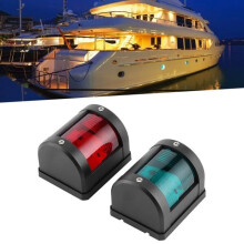 Luci di navigazione a LED Garosa per barche e yacht - IP66, impermeabili, rosso e verde