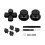 Black Metal Replacement Game Controller Button Kits for PS5 Grip 1