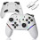 Switch Controller, Wireless Pro Controller + Battery/RGB Light/Dual Vibration/Game Controller for Switch/Lite/OLED/PC White 1