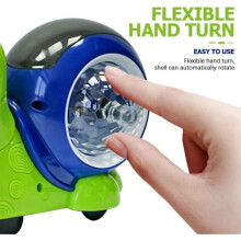 Baby Snail - Electric Toy - Racing Toy - Tummy Time Light-Up Musical Snail Baby Musical Toy Developmental Toy
