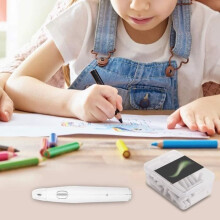 Elektrischer Radierer – OMABETA – USB-aufladbar – 16 Minen – Rosa – Unisex