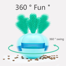 3-in-1 Cactus-Shaped Pet Feeding Toys - Dog Chew Toys, Teething Toys