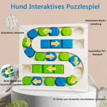 Intelligent dog toy - Not specified - Not specified - Interactive puzzle - Assorted colors - 25.5 cm