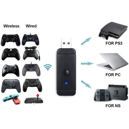 Controller Adapter for Nintendo Switch &amp;amp;Amp; PC &amp;Amp; PS3 1