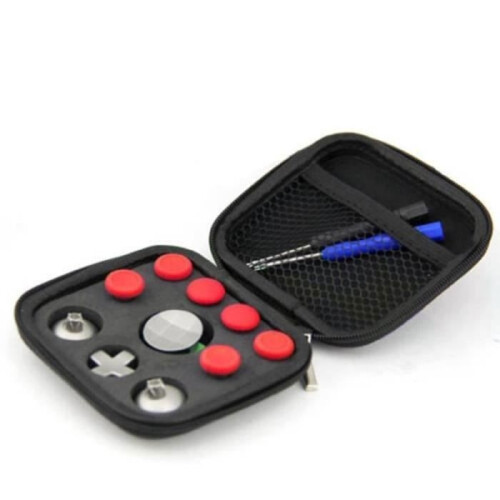 11pcs Magnetic Thumbsticks Button Gaming Joystick for Xbox One Elite PS4 Controller - Red 1