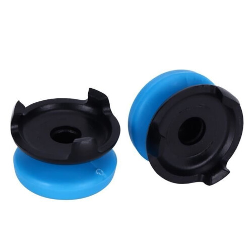 2pcs Thumbstick Soft Silicone Cover Grip Stick Joystick Controller Gamepad Key Cap for PS5 (Blue) 1