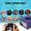 Game controller - Nintendo - Pack of 2 - Black - Wired - Compatible with Wii and GameCube 4