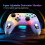 Gamepad - WINKOO - WINKOO SWITCH CONTROLLER - Wireless Bluetooth - PC Compatible - Built-in Vibration 5