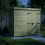 8 x 4 Pent Shed (Double Door, No Windows) 3