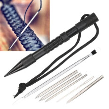 Paracord tool, set of durable, wear-resistant, lightweight, and practical DIY paracord needles for bracelets