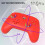 Wireless Controller - SUBSONIC - Switch 2 / Switch - Programmable LEDs - Vibration - Gyroscope - Red 3