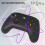 Wireless controller - SUBSONIC - Switch 2 / Switch - Programmable LEDs - Vibration - Gyroscope - Black 4