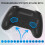 Wireless controller - SUBSONIC - Switch 2 / Switch - Programmable LEDs - Vibration - Gyroscope - Black 6