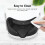 Face cover for Meta Quest 3 VR headset, washable replacement mask ABS + PU 4