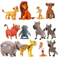 12 Lion King toys, 1-2.3 inch action figures, ideal for holiday decorations, collections and gifts