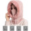 Women's Warm Winter Balaclava - Pink - Windproof and Multifunctional 4