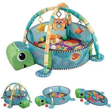 Musical Baby Playmat, 3 in 1 Baby Activity Gym Playmat, Soft and Portable, Activity Arch, Playmat and Activity Gym