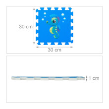 Puzzelmat met zeedieren