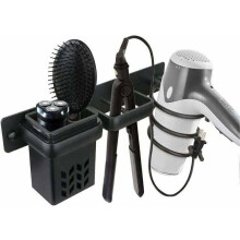 Aufbewahrungsset für Haartrockner und professionelles Wand-Haarglätter-Zubehör