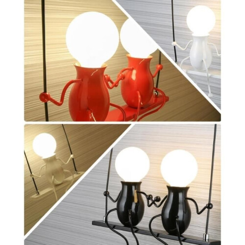 Applique murale moderne et élégante au design épuré et créatif - Blanche 2