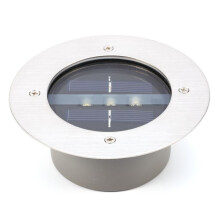 Éclairage solaire LED enterré pour terrasse, jardin, route