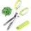Herb Scissors, 5-Blade Stainless Steel Kitchen Scissors for Chopping Herbs, Kitchen Scissors 1