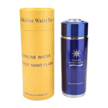 Bouteille d'eau alcaline SONEW Nano Balance - Acier inoxydable - 400 ml - Bleue