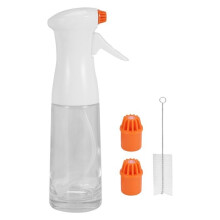 Vaporisateur d'huile de cuisson avec 2 embouts, vaporisateur d'huile d'olive, flacons d'huile Ă vaporiser
