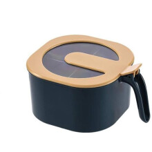 Boîte à épices, boîte de rangement pour pots à épices 8 x 14 cm avec 4 compartiments
