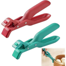 Ustensile de cuisine - Pince multifonctionnelle anti-brûlure - Silicone - Antidérapante - Ergonomique