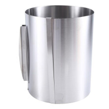 Moule à gâteau ajustable de 20 cm de hauteur - Cercle de cuisson ajustable en acier inoxydable - Moule haut pour une préparation facile