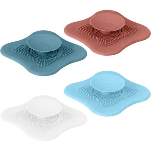 Kitchen Sink Strainer - Universal - Silicone - 4 Plugs - Anti-clog - Durable