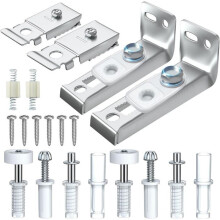 Kit de réparation de 20 pièces pour portes pliantes doubles. Pièces de rechange pour réparations.