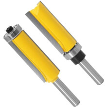 2 fraises de 8 mm – MLBQ – Acier au carbure trempé – Double guidage – Pour bois dur/MDF