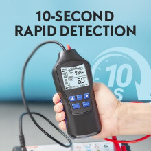 12V-24V Battery Tester for Car, Truck, SUV, Motorcycle - FAST DETECTION IN 10 SECONDS