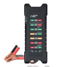 BM410 Color Clip Mini 12V Car Battery Tester, Vehicle Alternator Test, Diagnostic Tool
