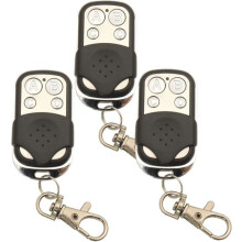 Émetteur RF universel sans fil 433,92 MHz en 3 pièces pour la copie de télécommandes de porte de garage et le clonage de clés.
