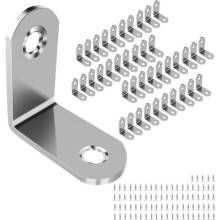 Metal Fixing Bracket, Stainless Steel Fixing Bracket, for Fixing and Repairing Furniture, Reinforcing Joints