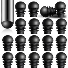 24 embouts ronds avec inserts tubulaires en plastique de 16 mm de diamètre extérieur pour pieds de chaise